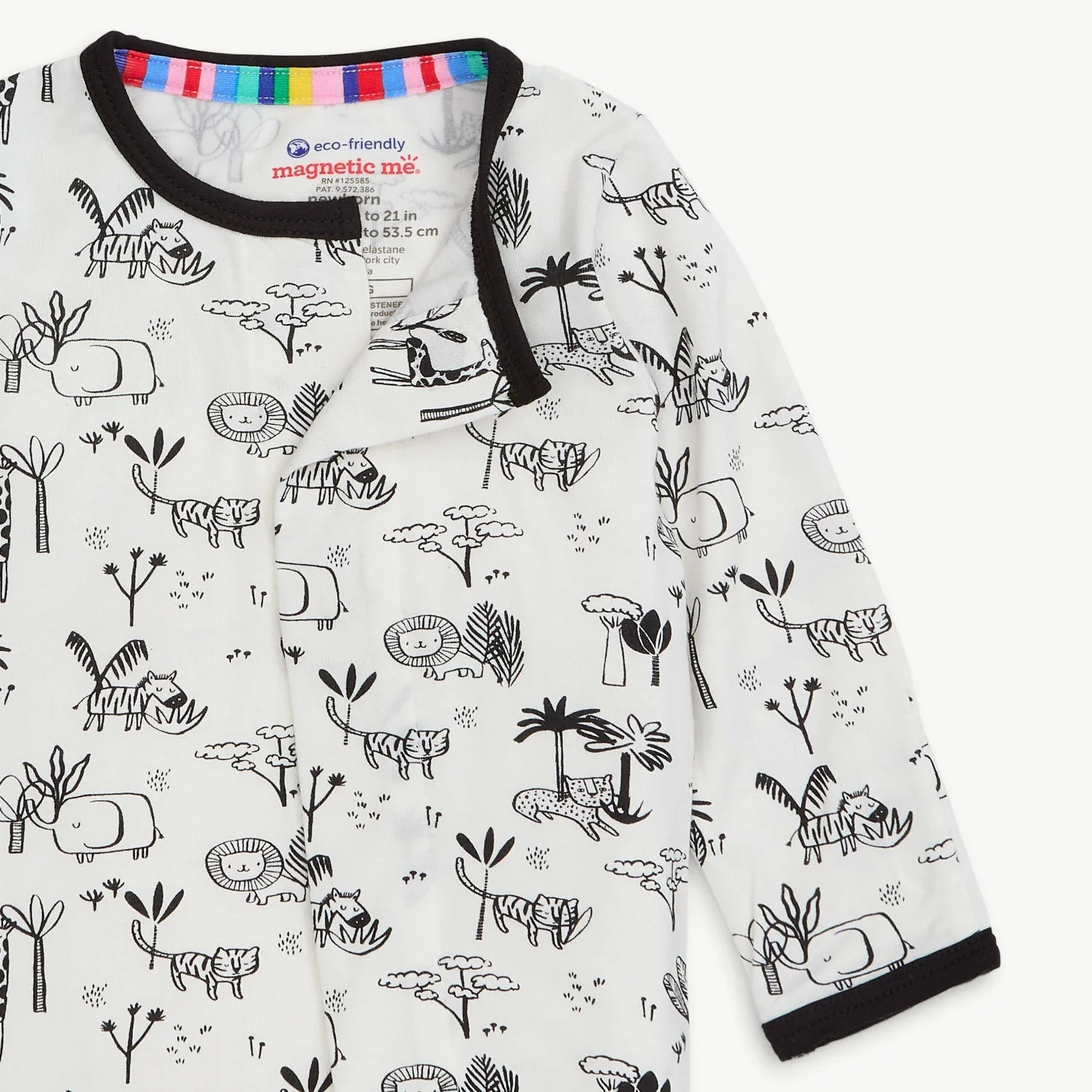 animal safari modal magnetic parent favorite footie - re-loved - Image 2