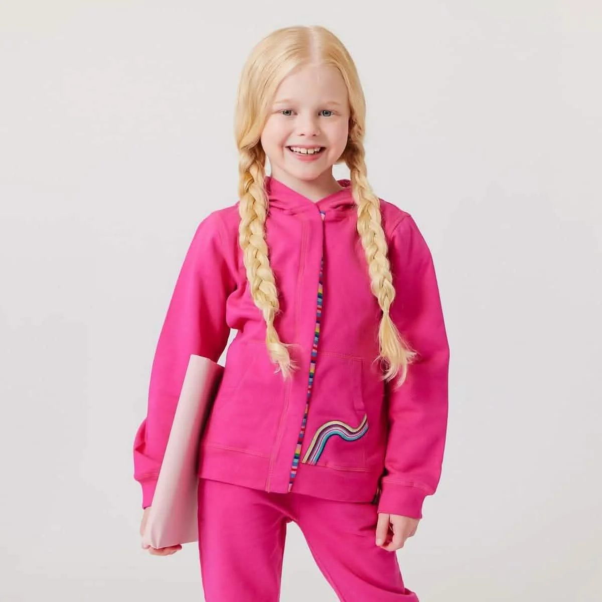 berry crush organic cotton magnetic hoodie - re-loved - Image 3