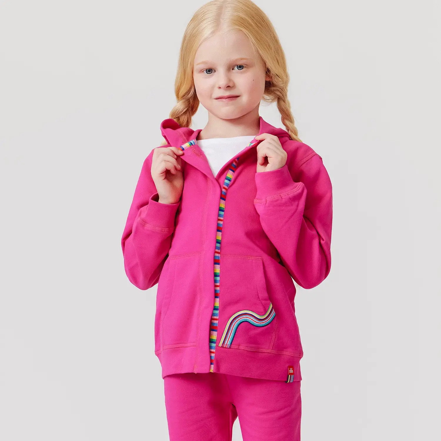 berry crush organic cotton magnetic hoodie - re-loved - Image 6