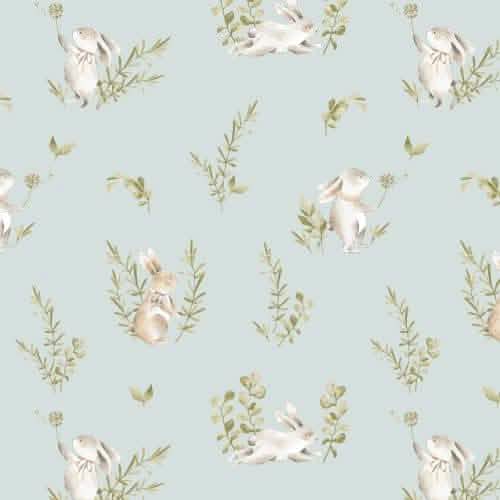 blue hoppily ever after modal magnetic parent favorite footie - re-loved - Image 4