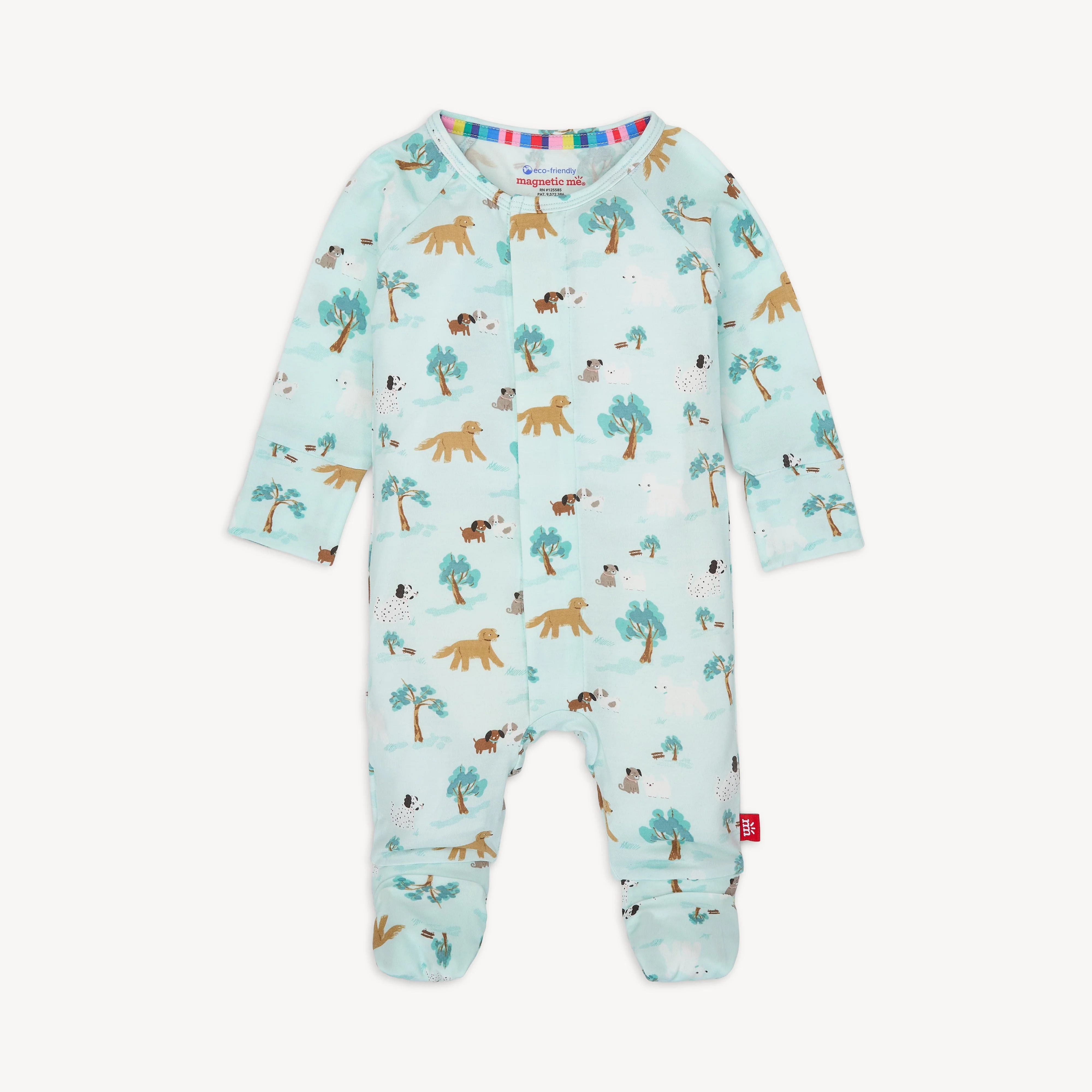 central bark modal magnetic grow with me convertible coverall - re-loved - Image 2