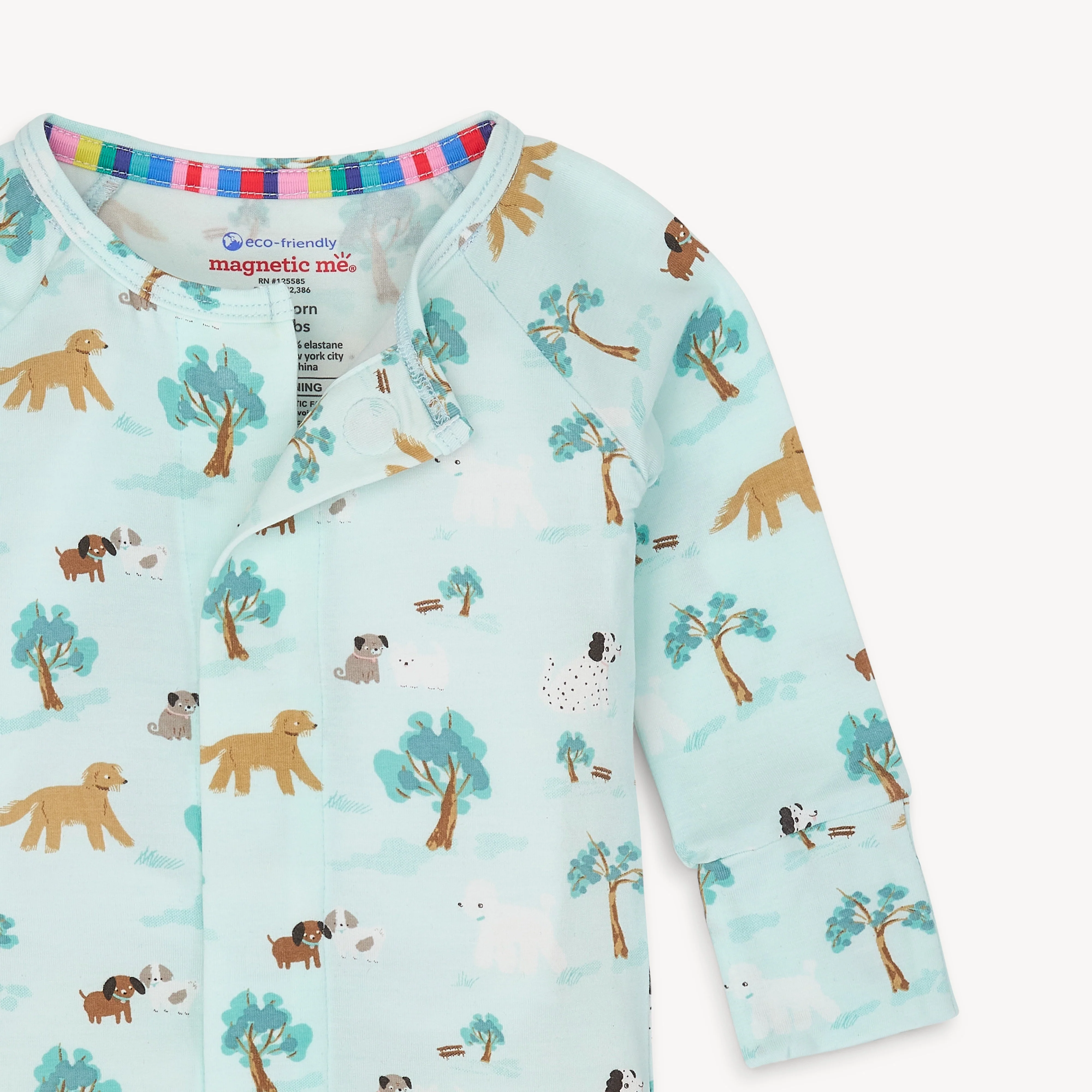 central bark modal magnetic grow with me convertible coverall - re-loved - Image 3