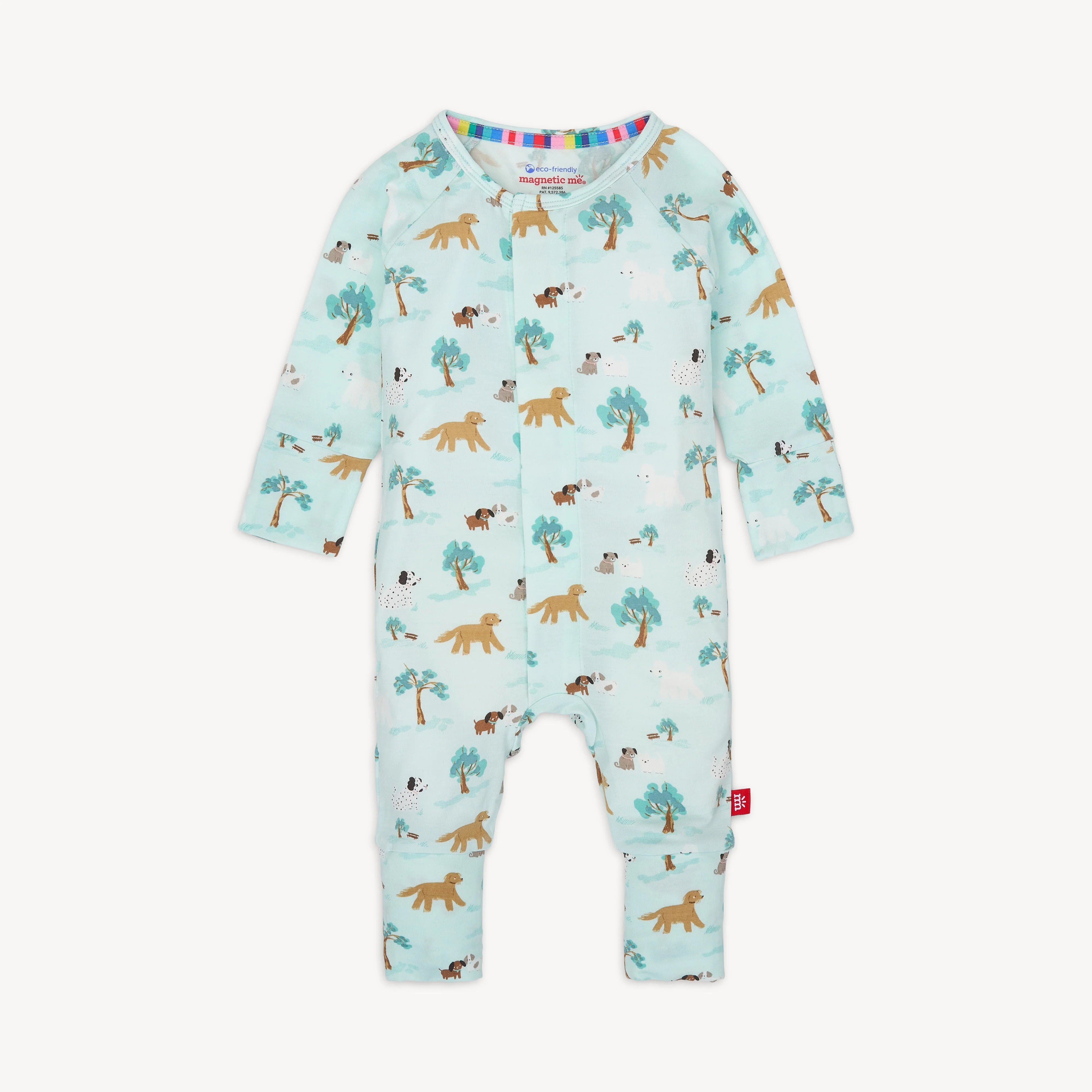 central bark modal magnetic grow with me convertible coverall - re-loved - Image 5