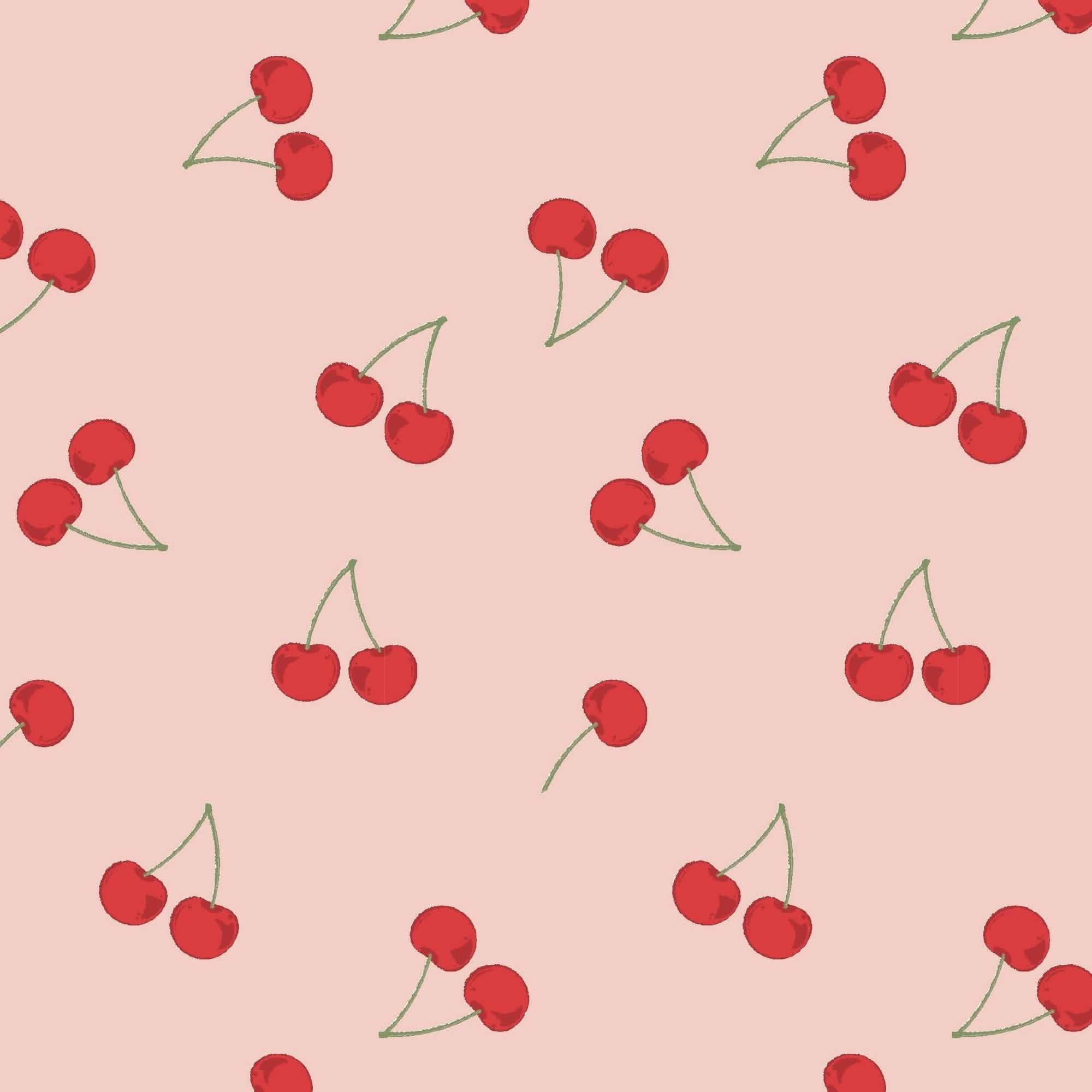 cherry pinkin' organic cotton magnetic footie - re-loved - Image 5