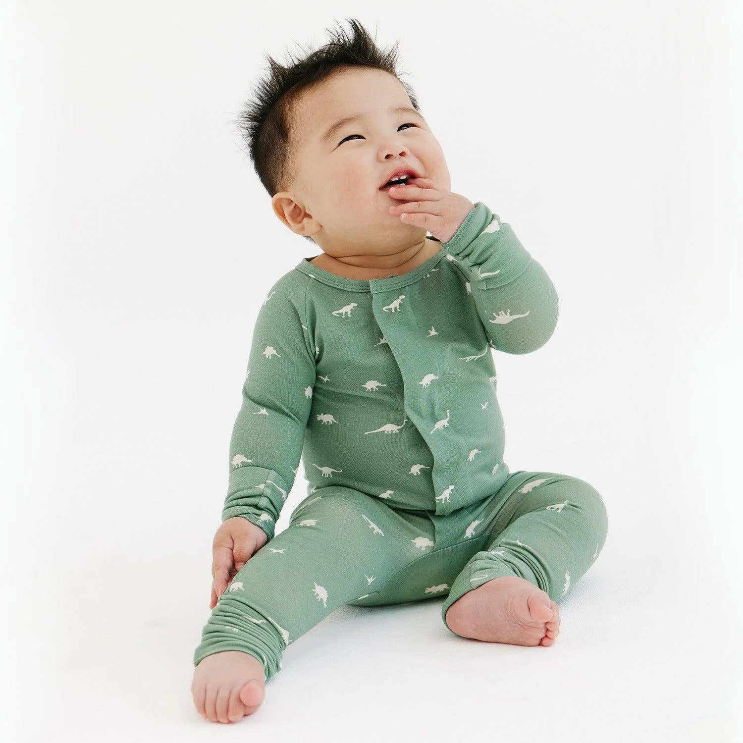 dino cloudstretch™ magnetic convertible coveralls - re-loved - Image 2