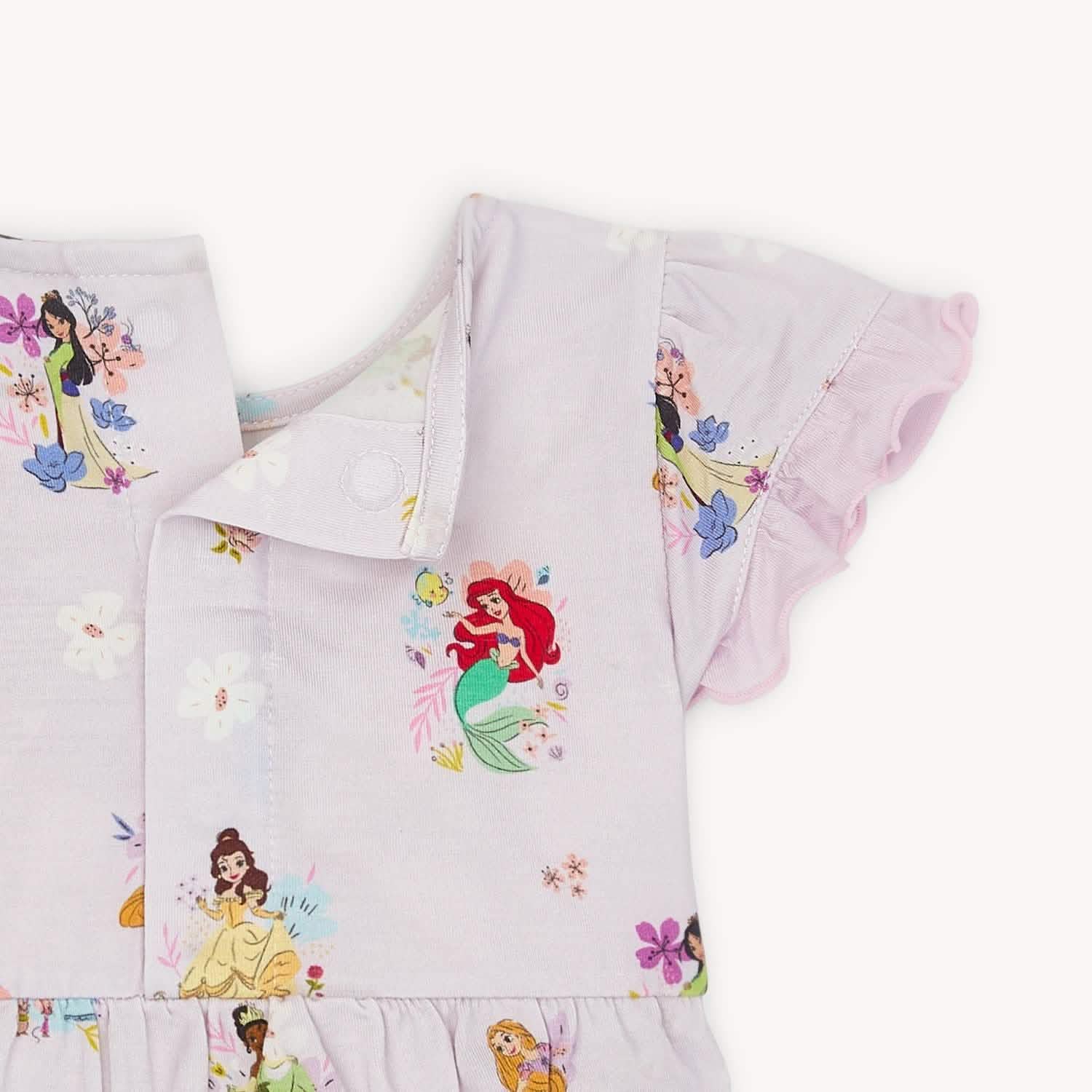 Disney | Magnetic Me Princess modal magnetic little baby dress + diaper cover set - re-loved - Image 3