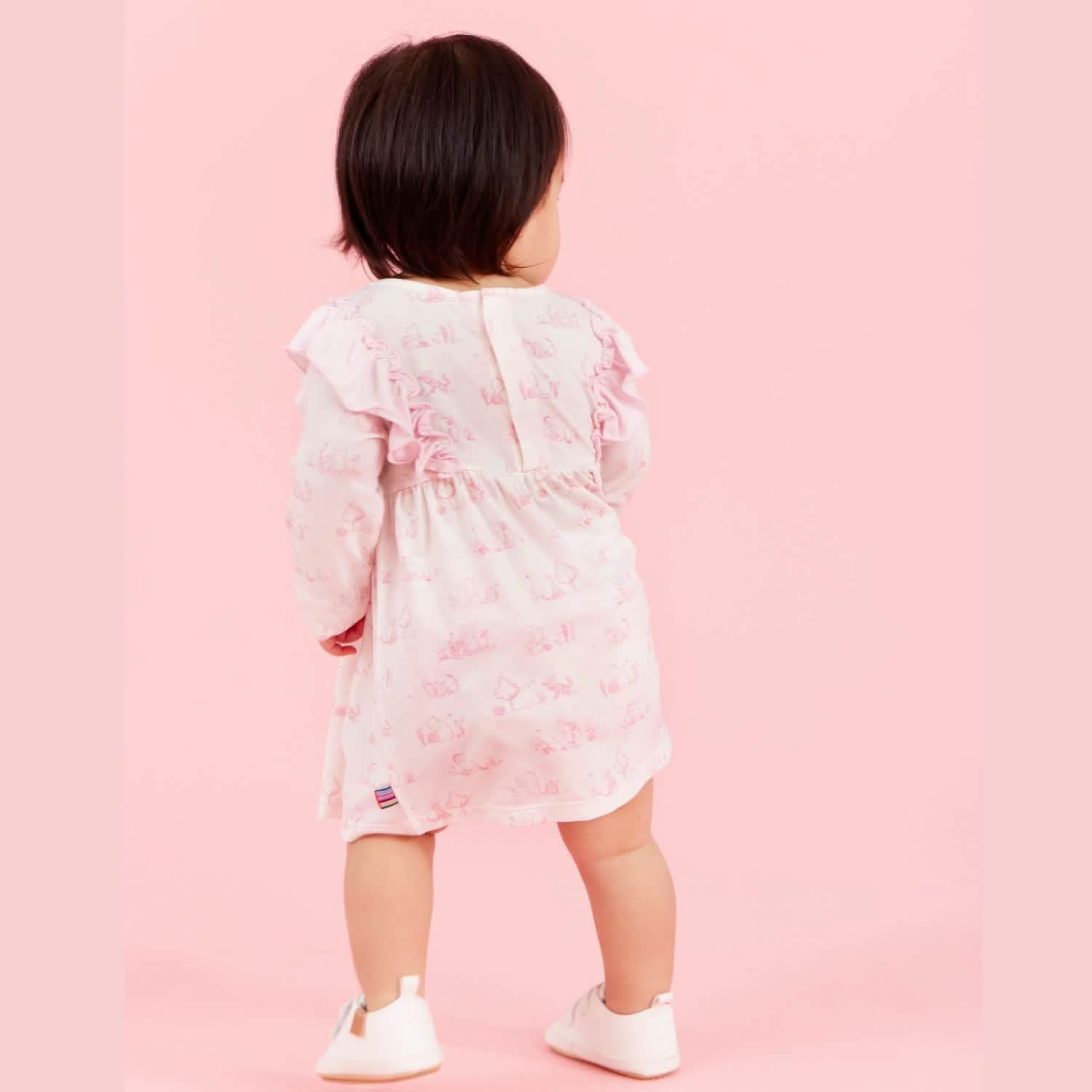 Disney | Magnetic Me sweeter than hunny little baby dress + diaper cover set - re-loved - Image 2