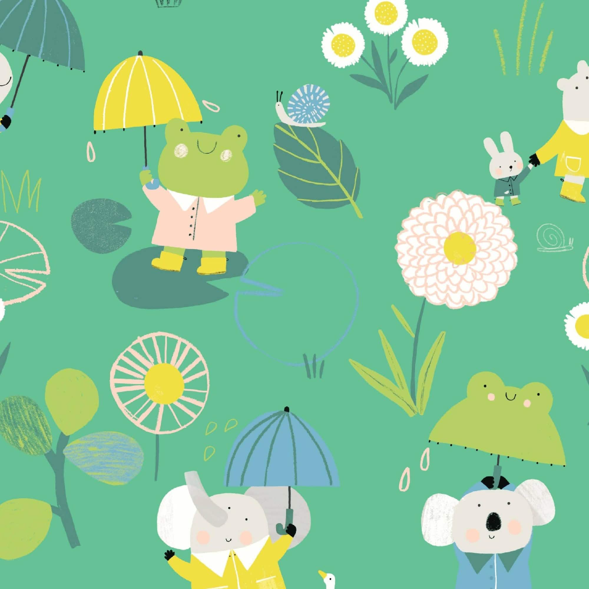 flower shower power modal magnetic parent favorite footie - re-loved - Image 2