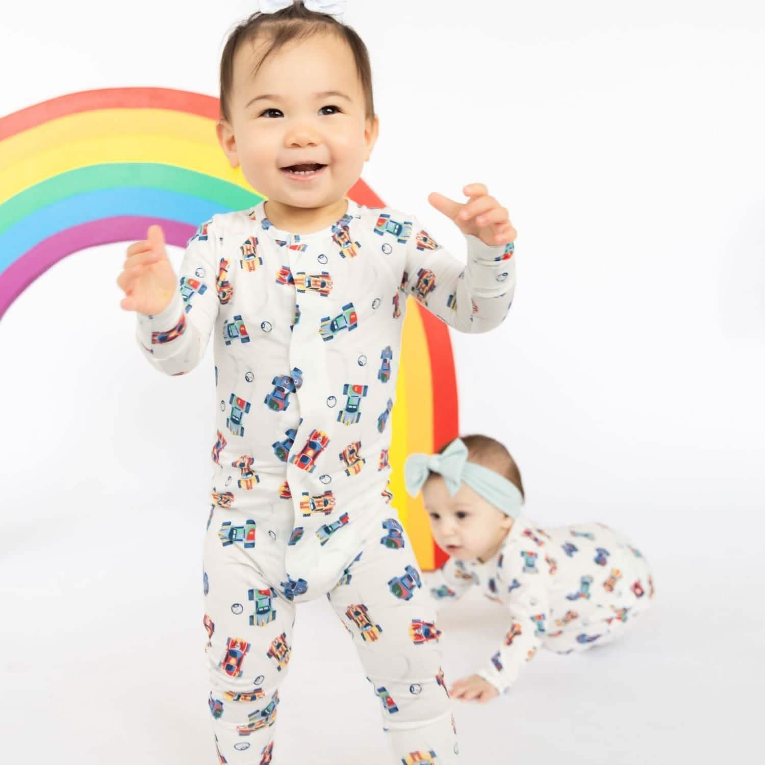 formula fun modal magnetic grow with me convertible coverall - re-loved - Image 3