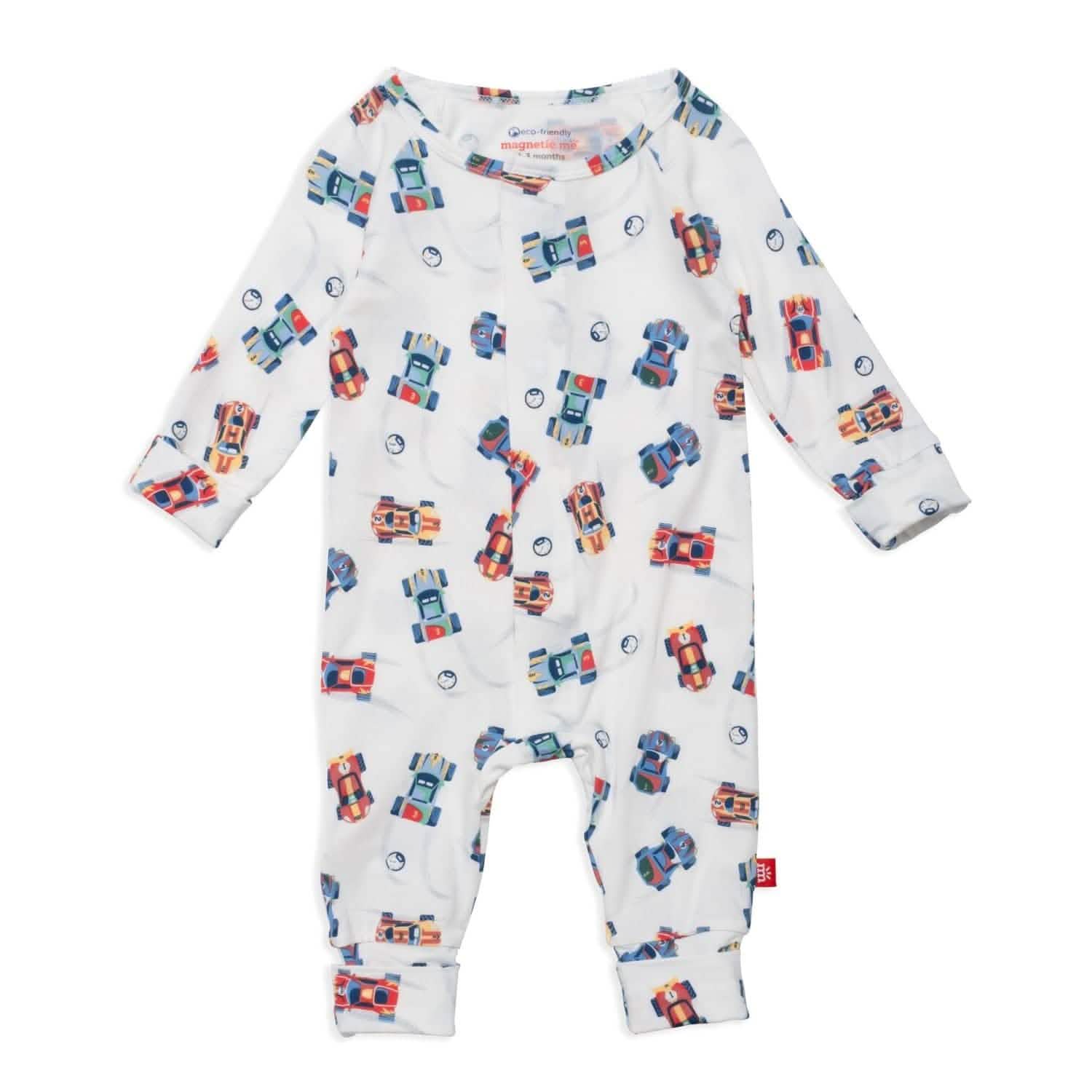 formula fun modal magnetic grow with me convertible coverall - re-loved - Image 5