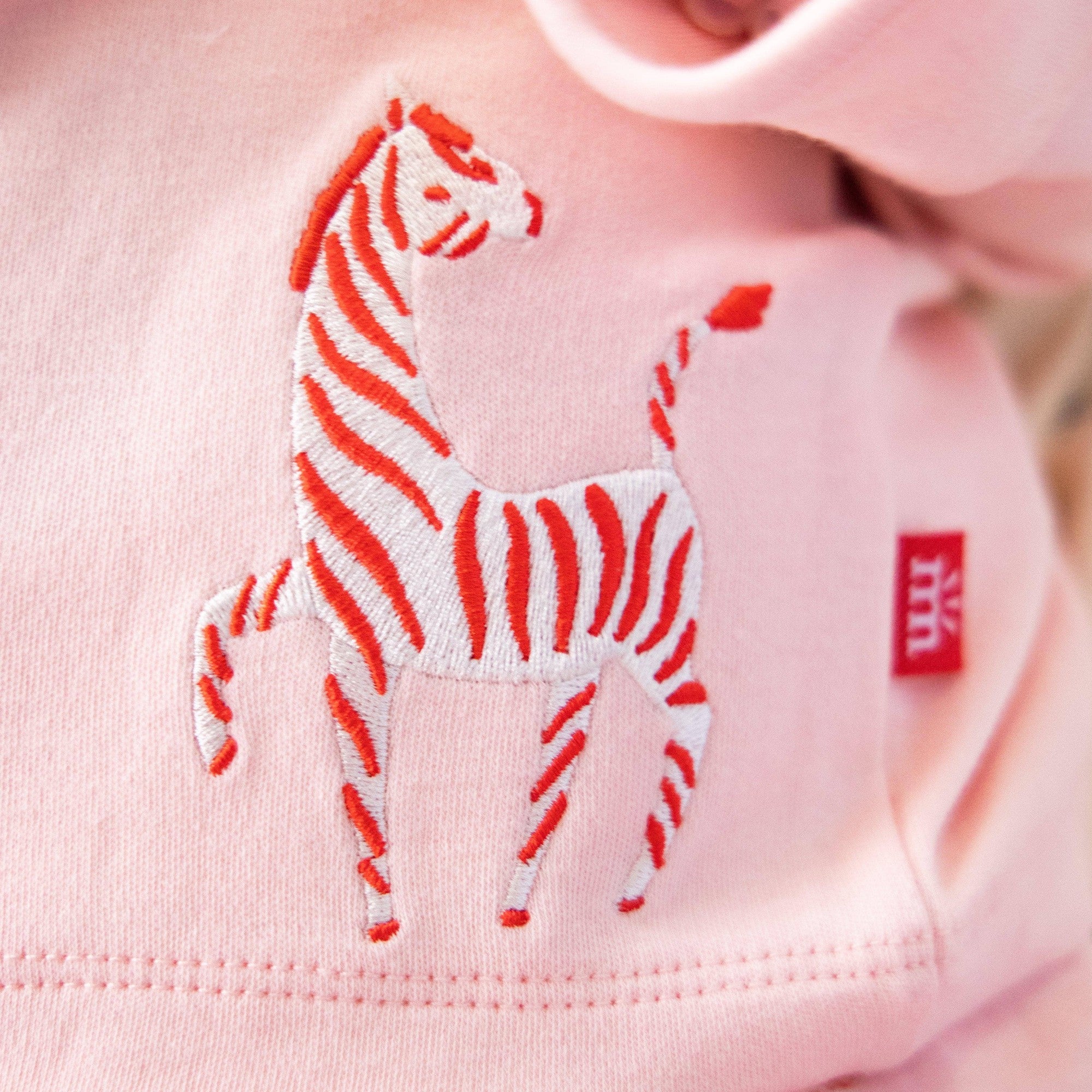 game for play organic cotton magnetic kimono | pink - re-loved - Image 3