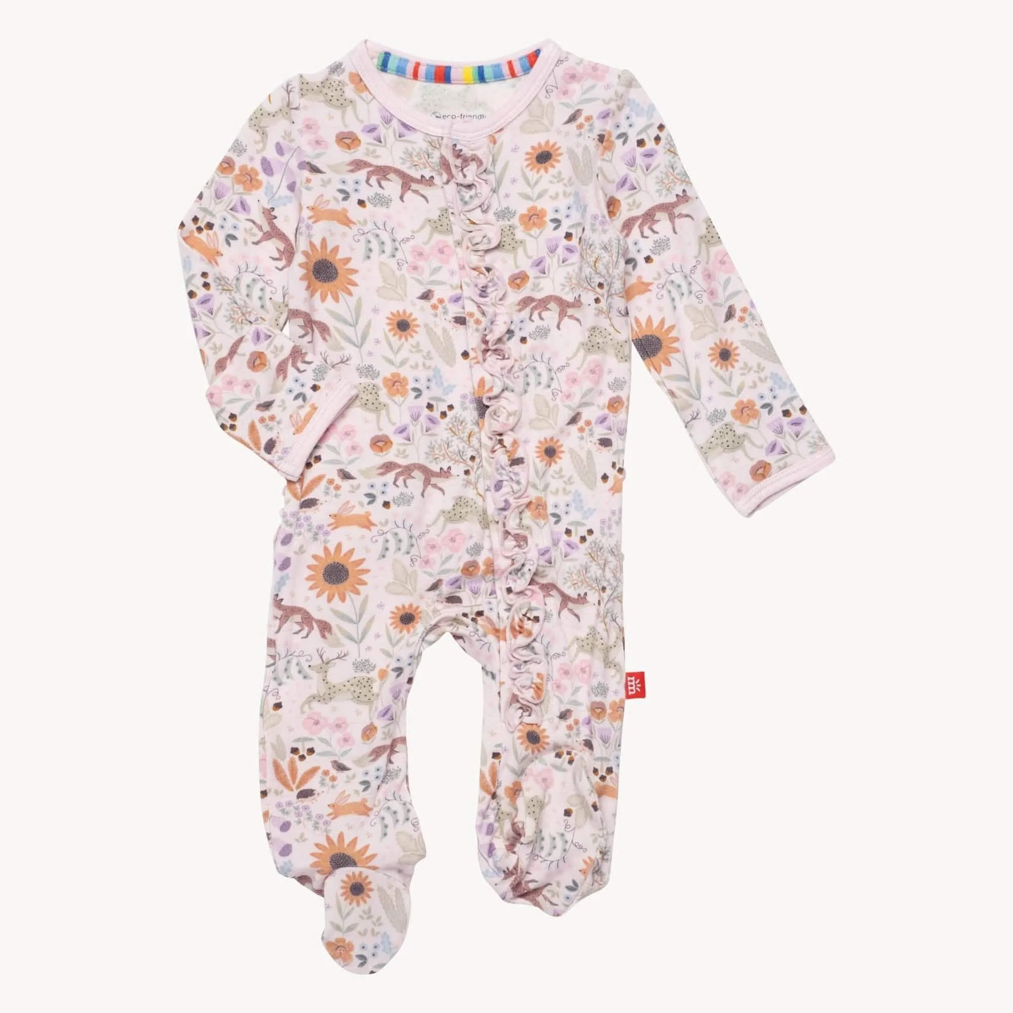 garden of dreams modal magnetic parents favorite footie - re-loved - Image 2