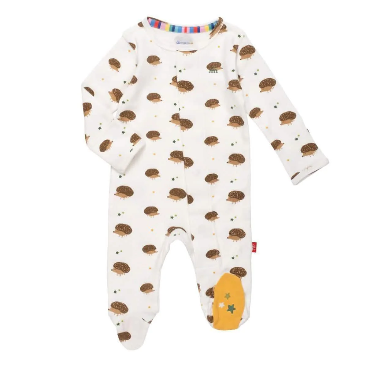 gus organic cotton magnetic parent favorite footie - re-loved - Image 6