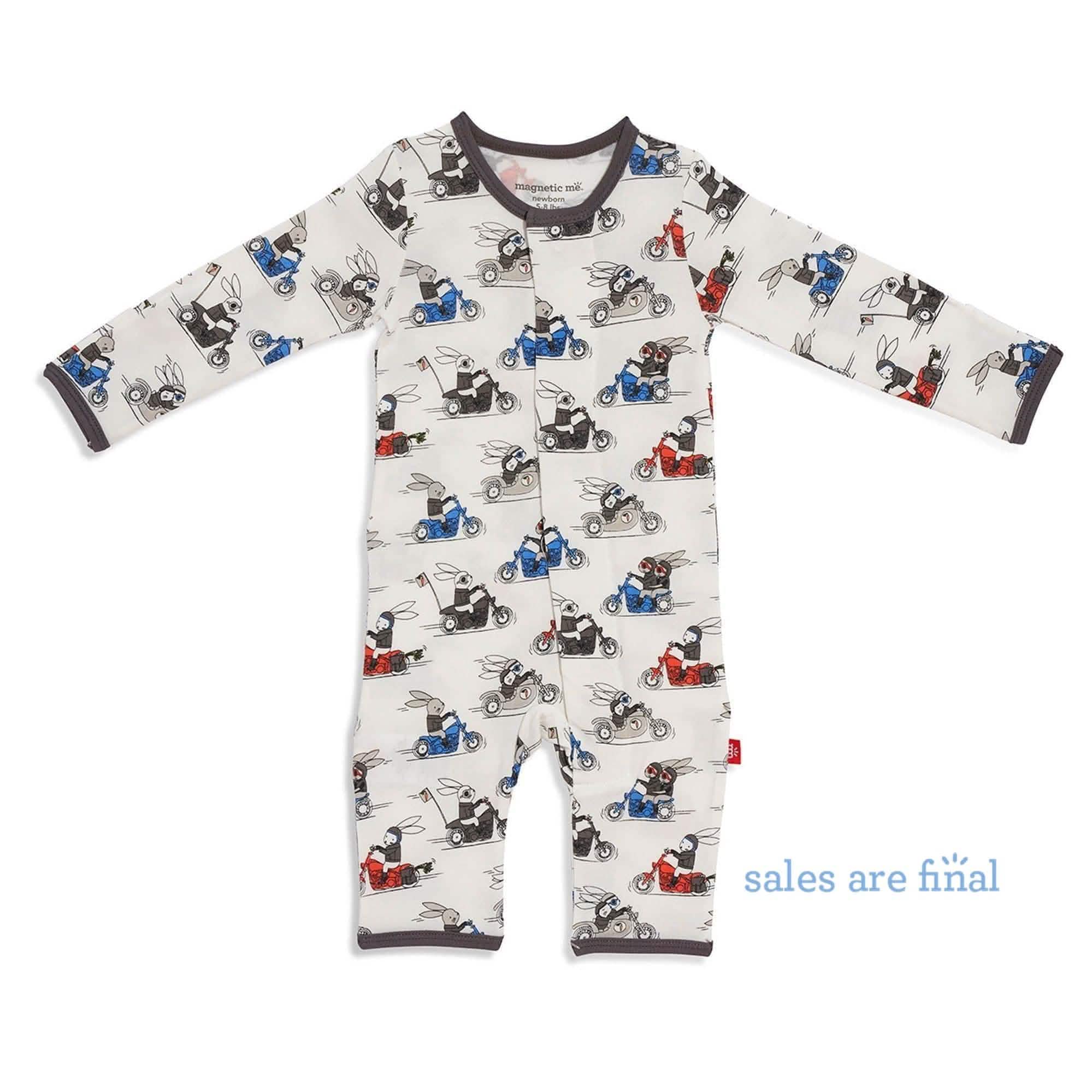 hares on hogs modal magnetic coverall - re-loved - Image 7