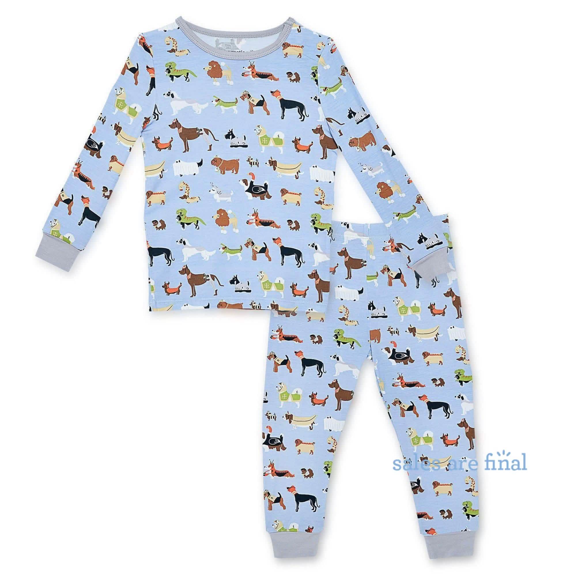 in-dog-nito II modal magnetic toddler and kids pajama set - re-loved - Image 5