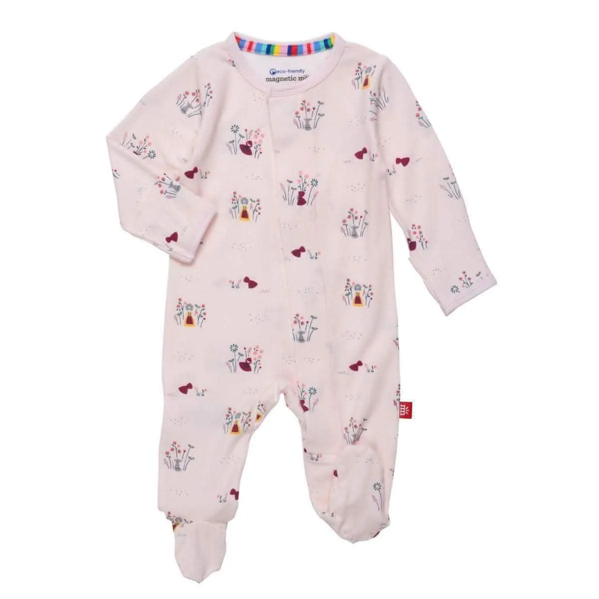li'l red modal magnetic parent favorite footie - re-loved - Image 4