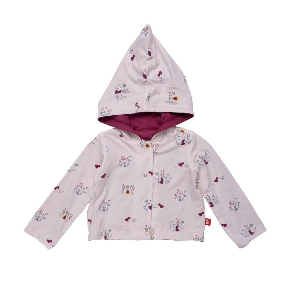 li'l red modal magnetic reversible hoodie - re-loved - Image 9