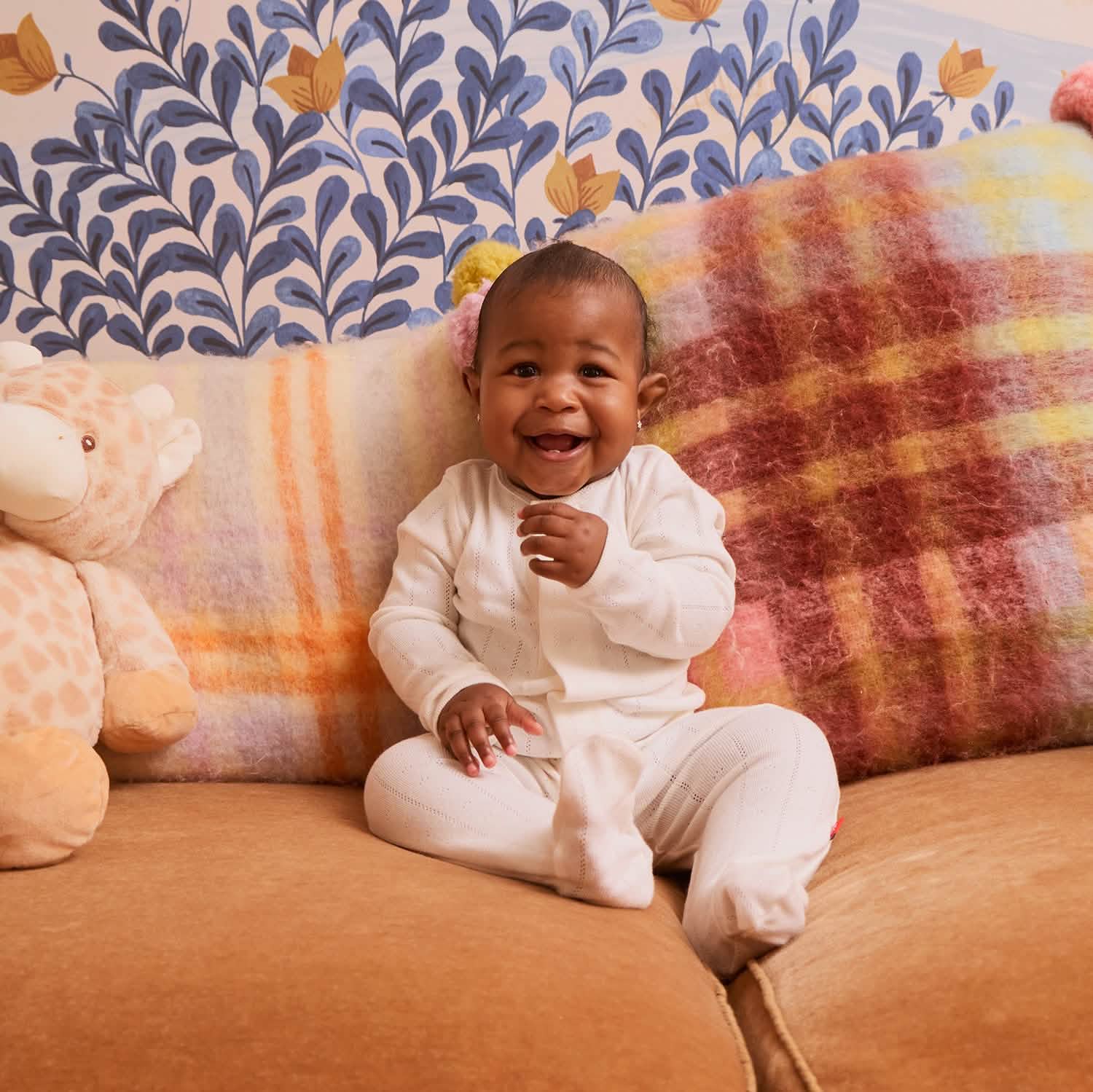 love lines tofu organic cotton pointelle magnetic parent favorite footie - re-loved - Image 2
