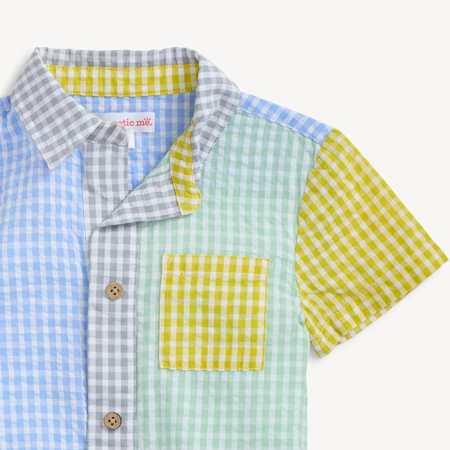 Magnetic Boys Collar Shirt & Shorts - Image 2
