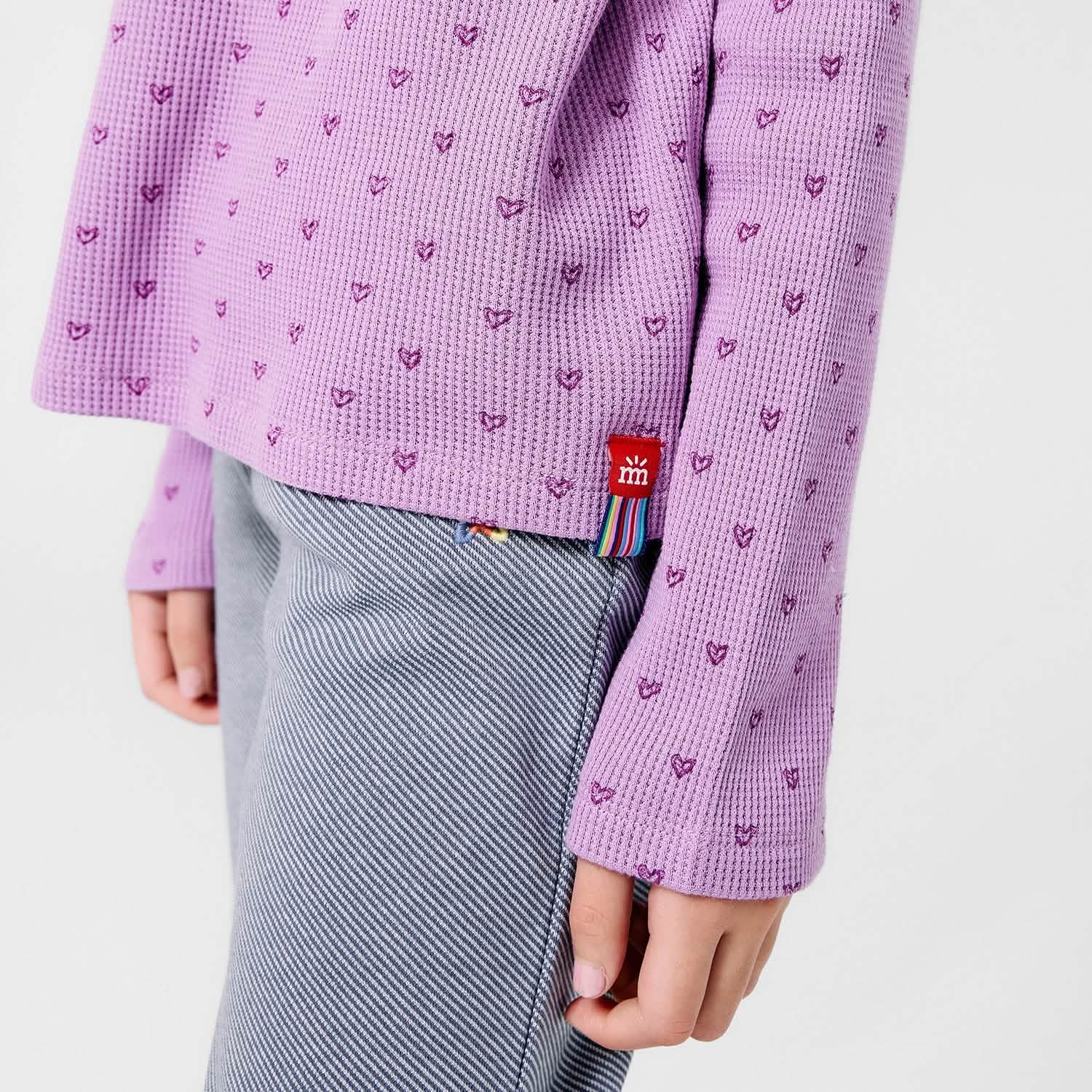 Magnetic Long Sleeve Shirt with Ruffle - Image 3