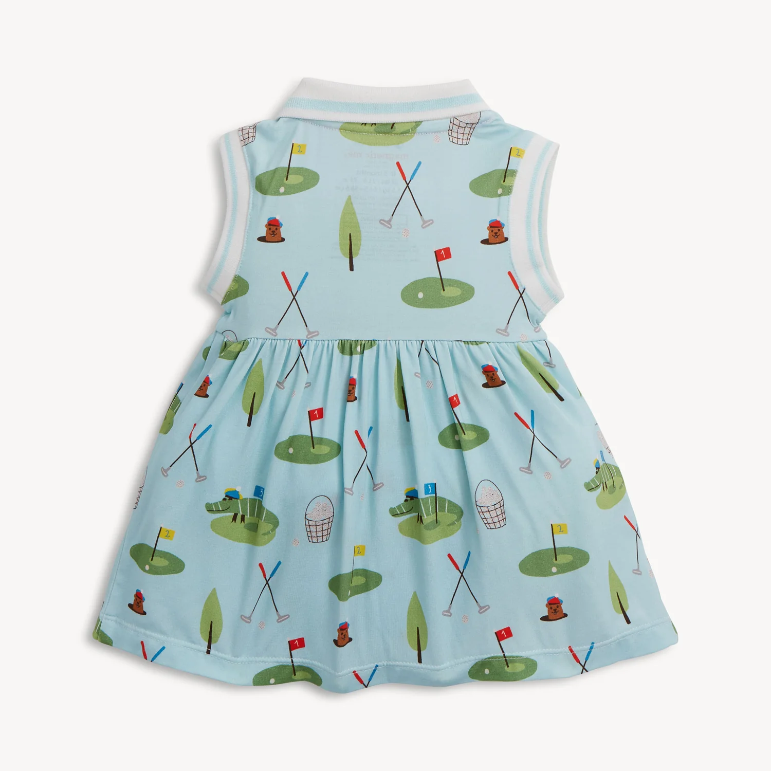 Magnetic Polo Bodysuit Dress - Image 4