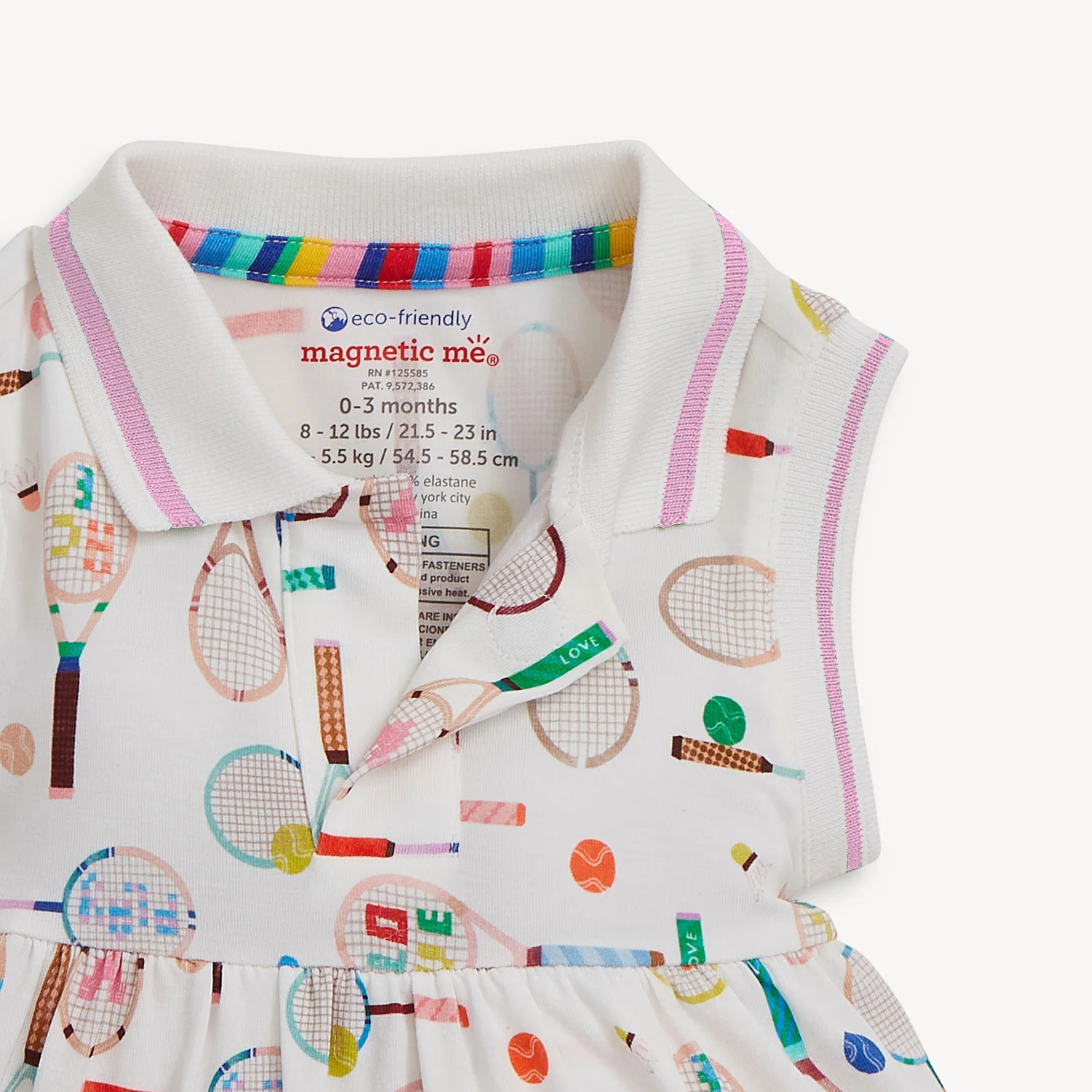 Magnetic Polo Bodysuit Dress - Image 3