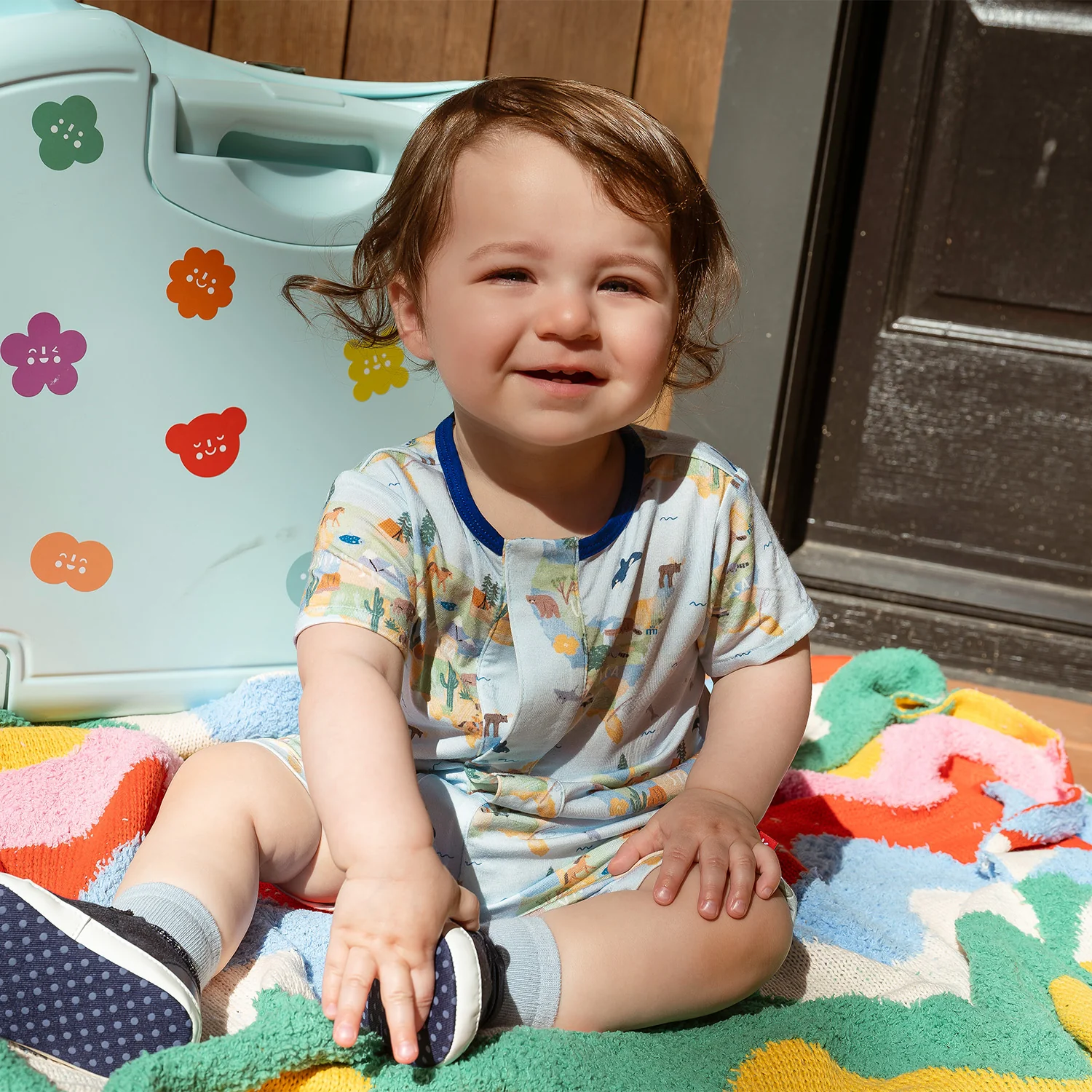 Magnetic Polo Romper - Image 7