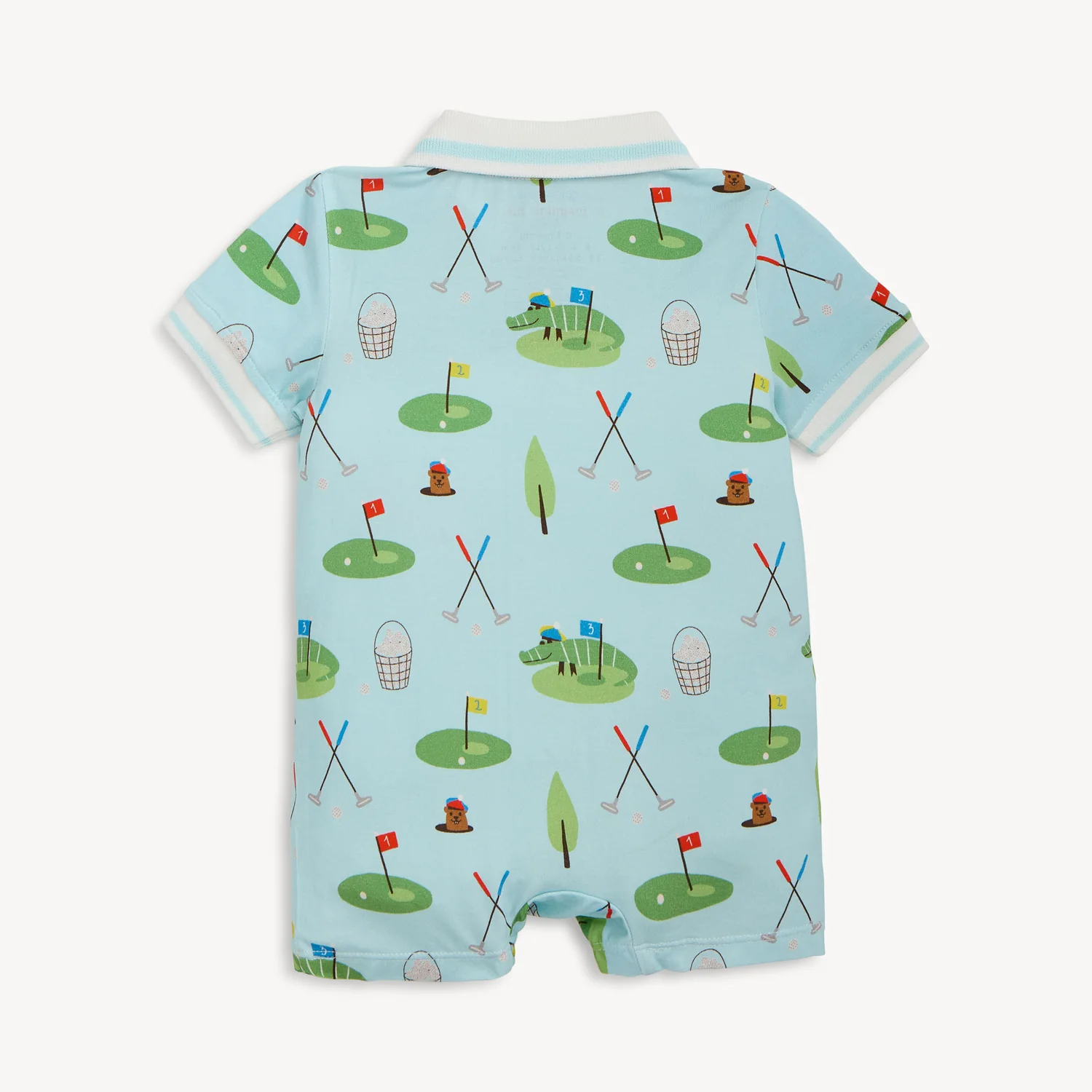 Magnetic Polo Romper - Image 3