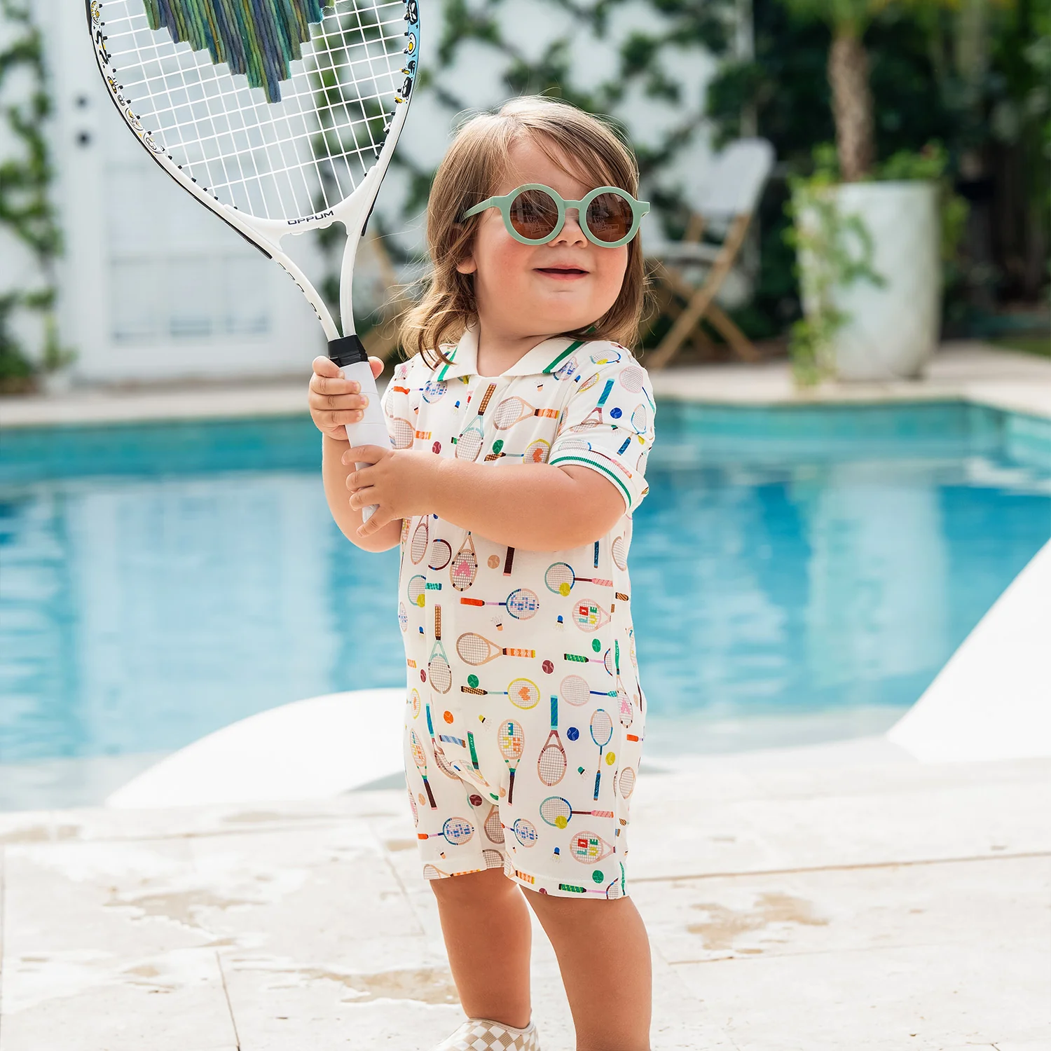 Magnetic Polo Romper - Image 2