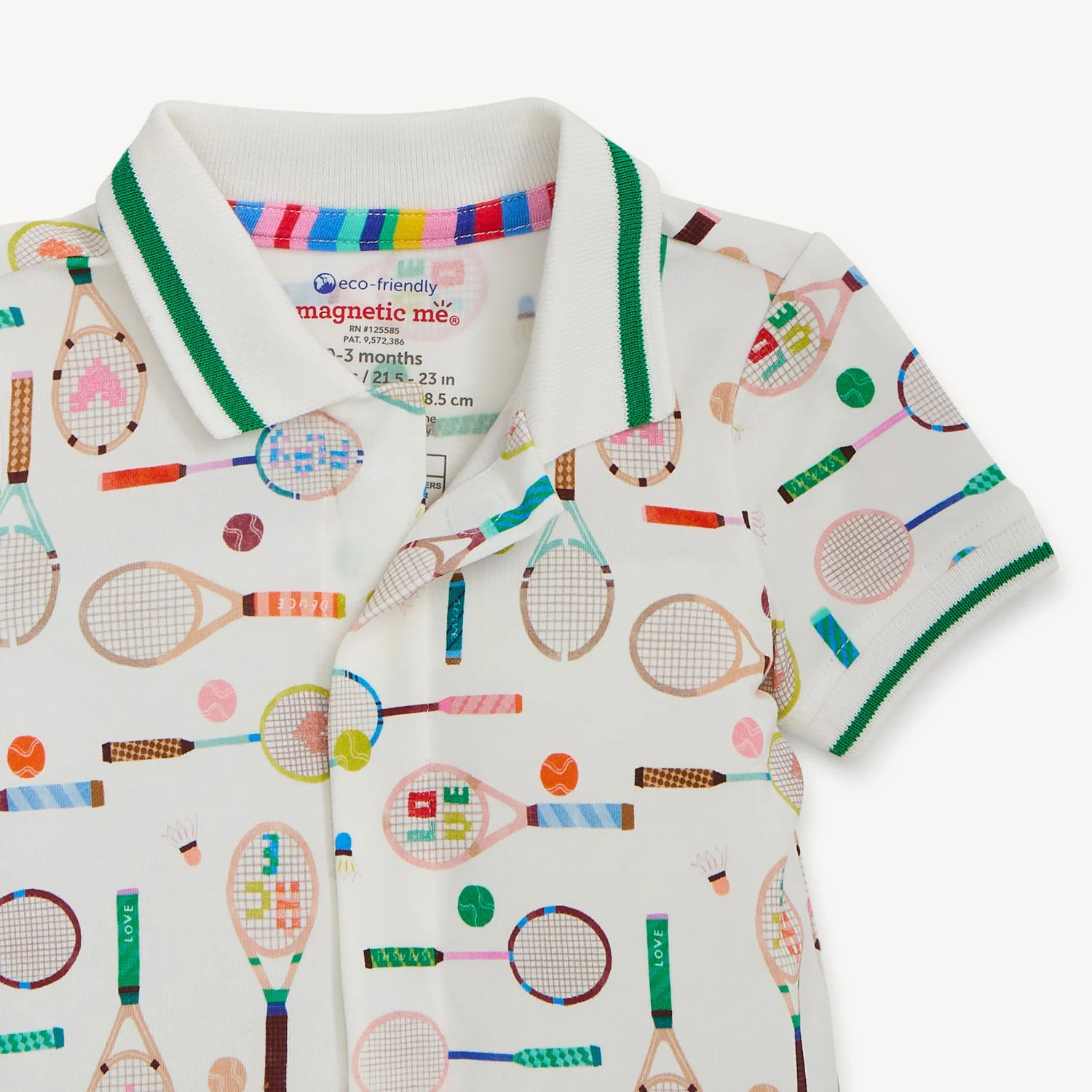 Magnetic Polo Romper - Image 3