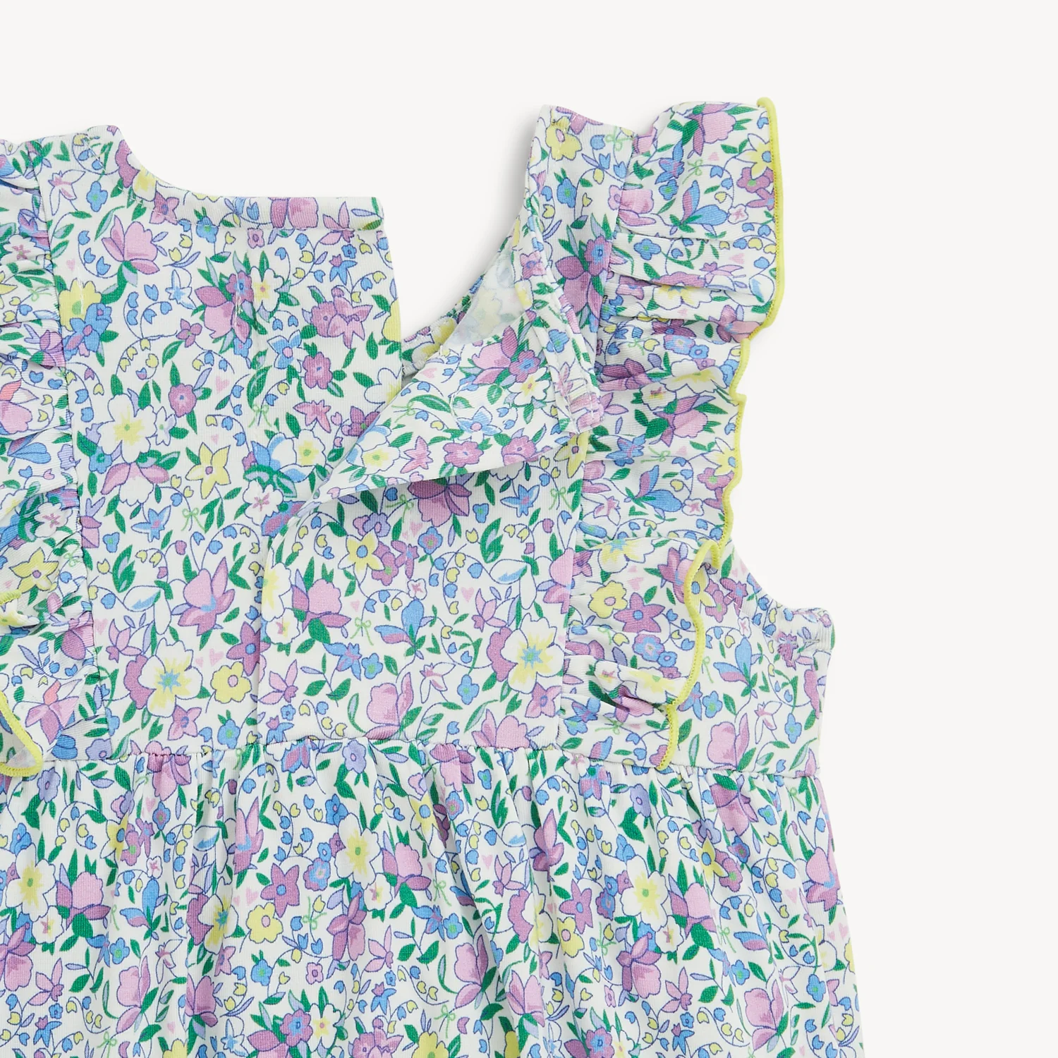 Magnetic Ruffle Bubble Romper - Image 3