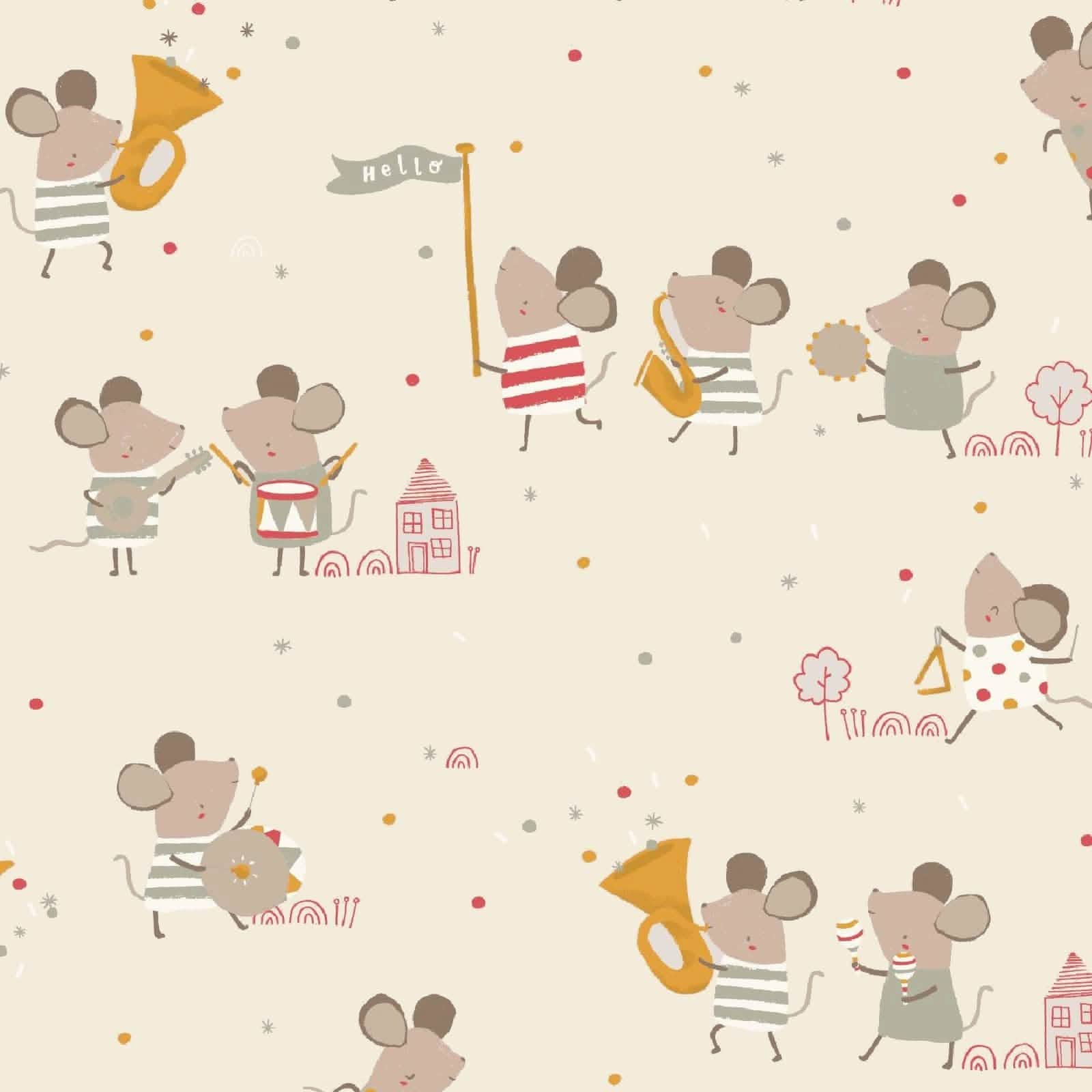 of mice & band organic cotton magnetic coverall - re-loved - Image 2