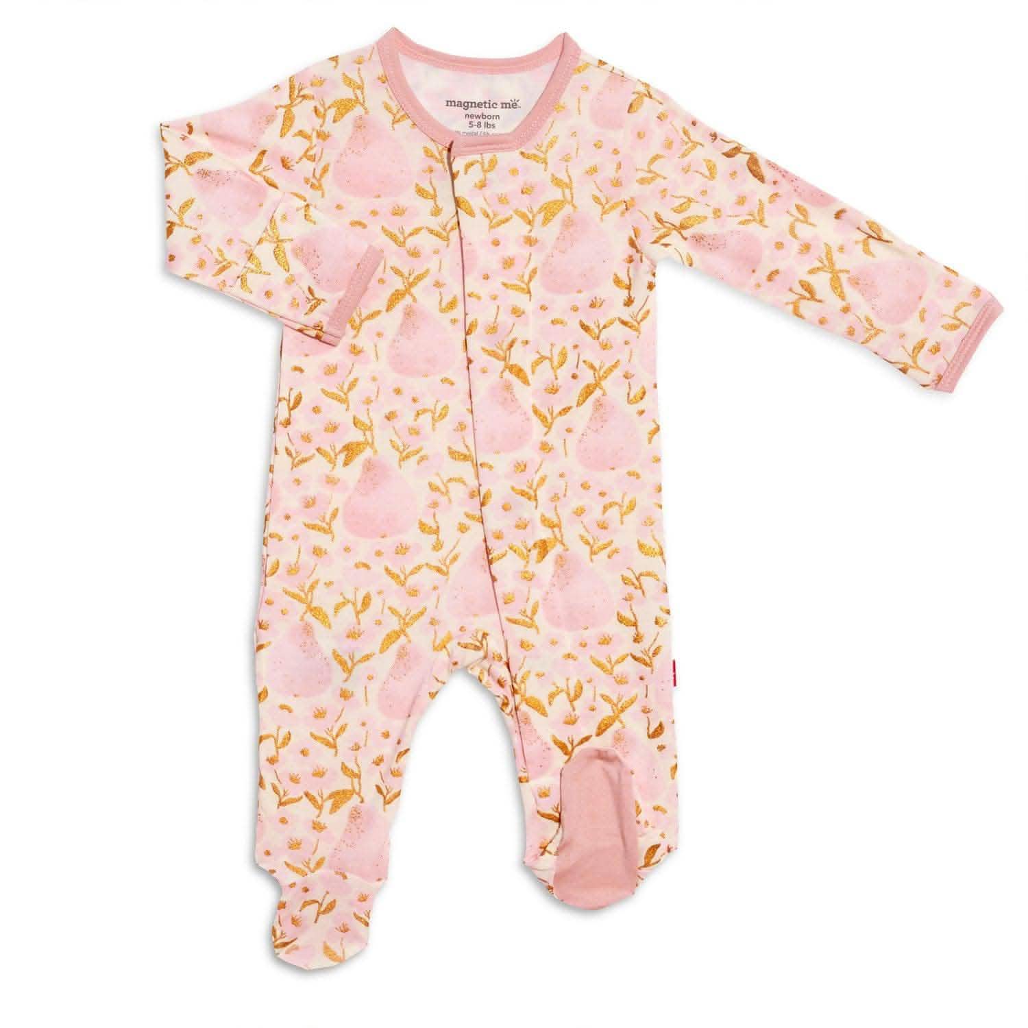 pearadise modal magnetic footie - re-loved - Image 2