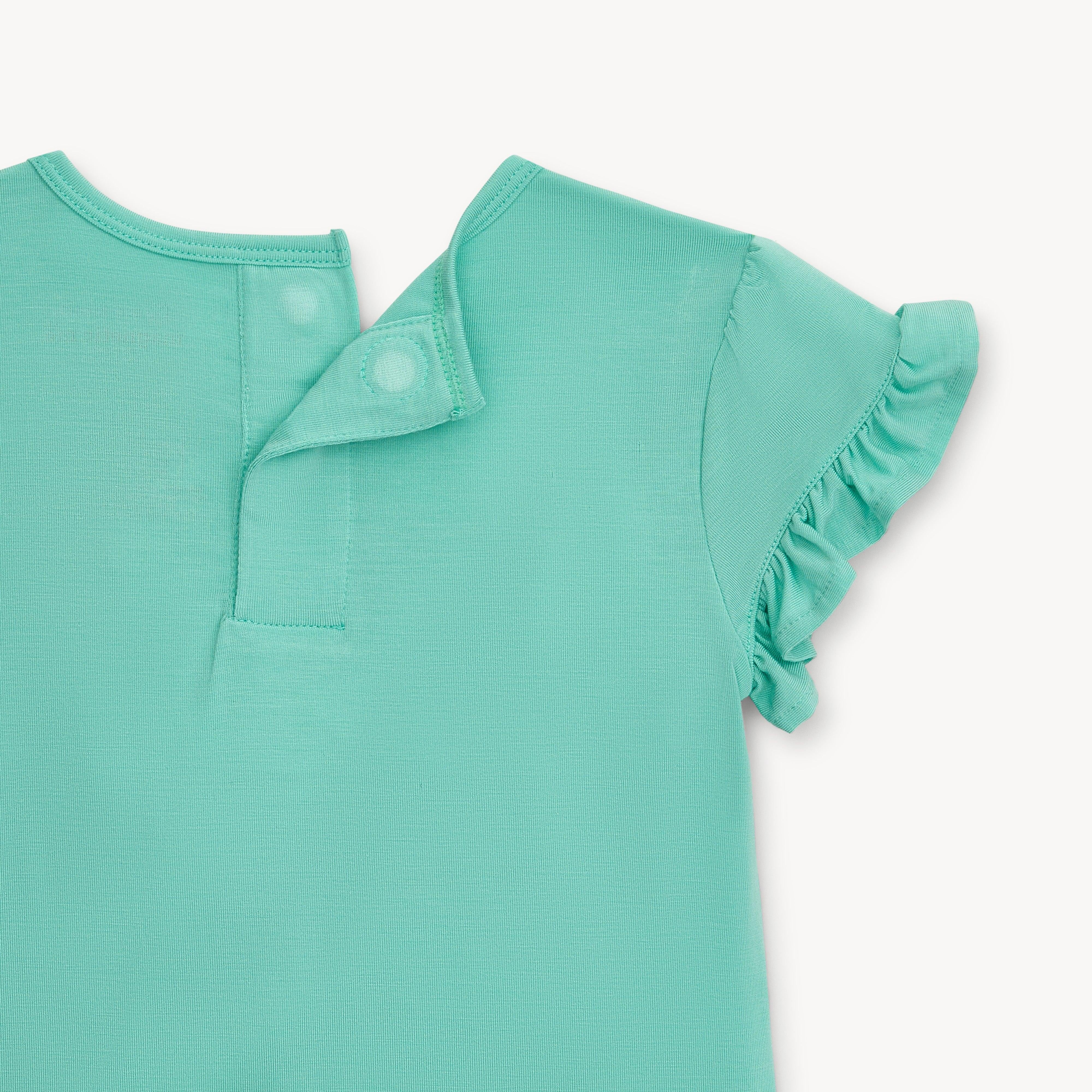 perfect pickle paddles modal magnetic play all day top + flutter skort set - re-loved - Image 3