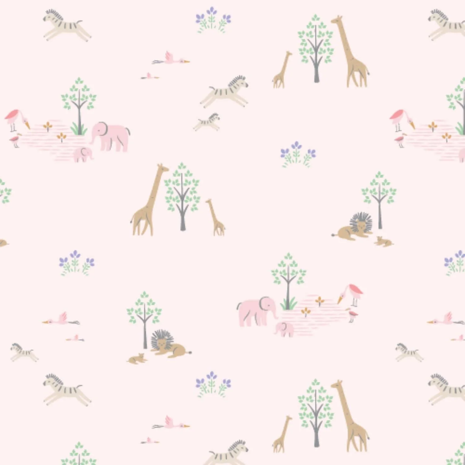 pink serene safari modal magnetic cozy sleeper gown + hat set with ruffles - re-loved - Image 7