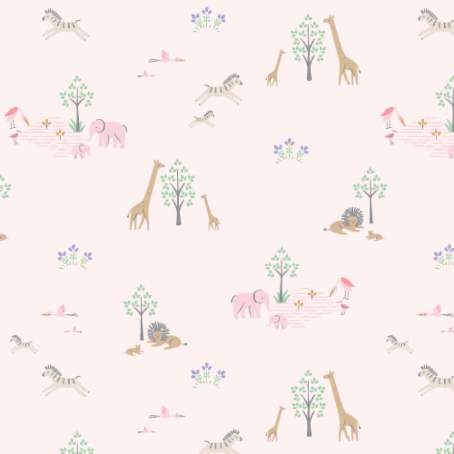 pink serene safari modal magnetic parent favorite footie - re-loved - Image 7
