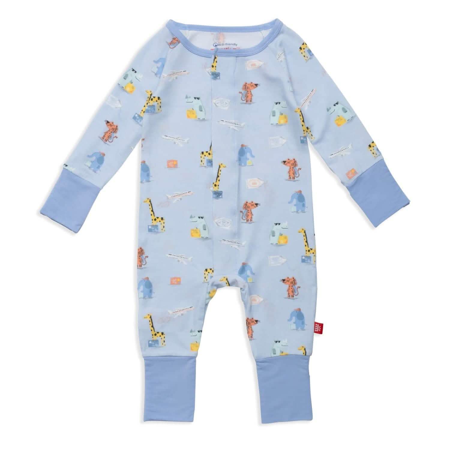 ready jet go modal magnetic grow with me convertible coverall - re-loved - Image 2