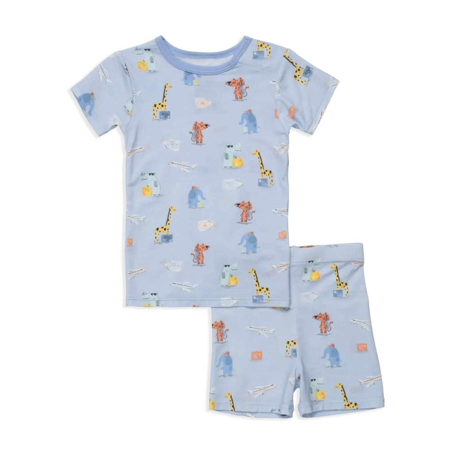 ready jet go modal magnetic no drama pajama shortie set - re-loved - Image 2