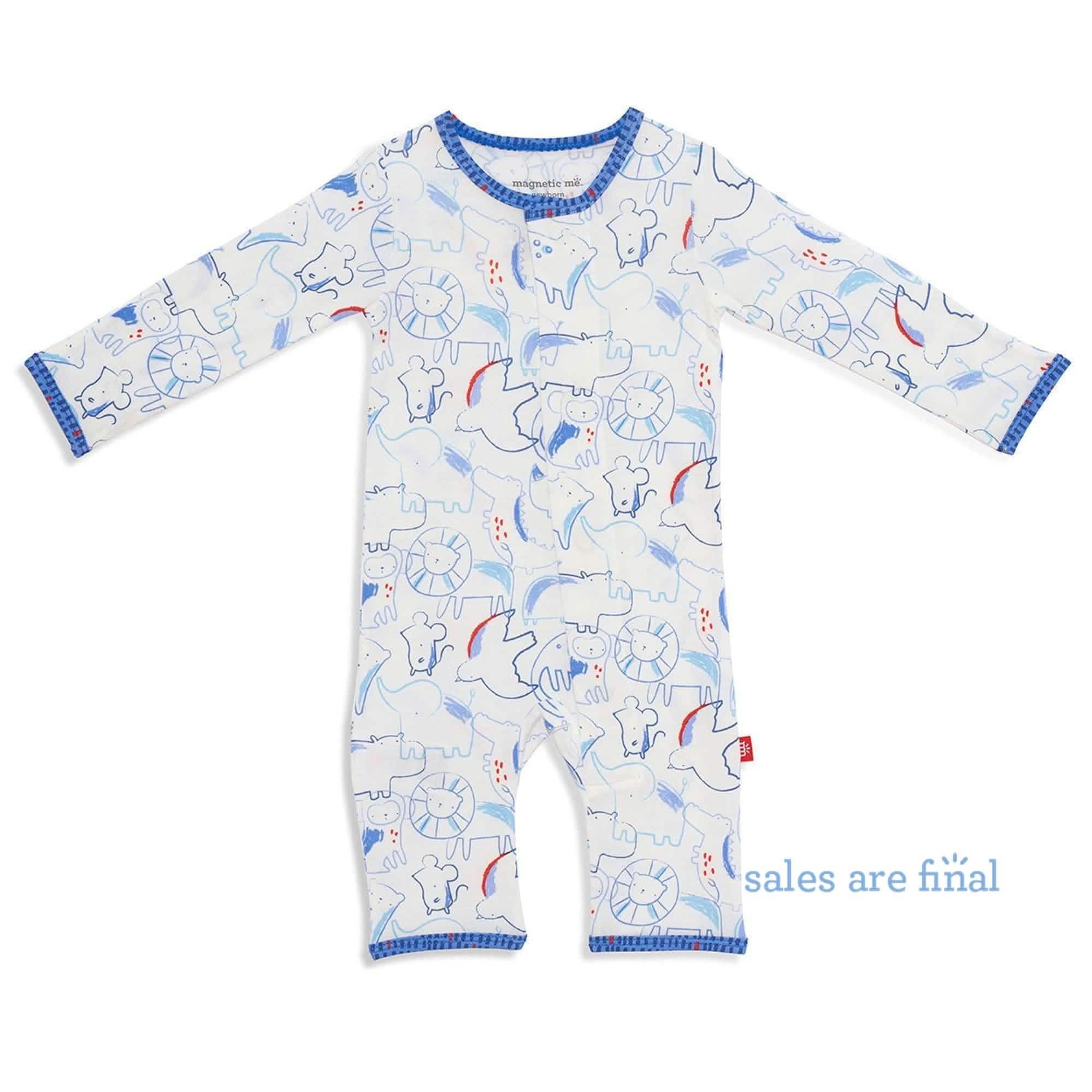 roarsome friends modal magnetic coverall - re-loved - Image 7