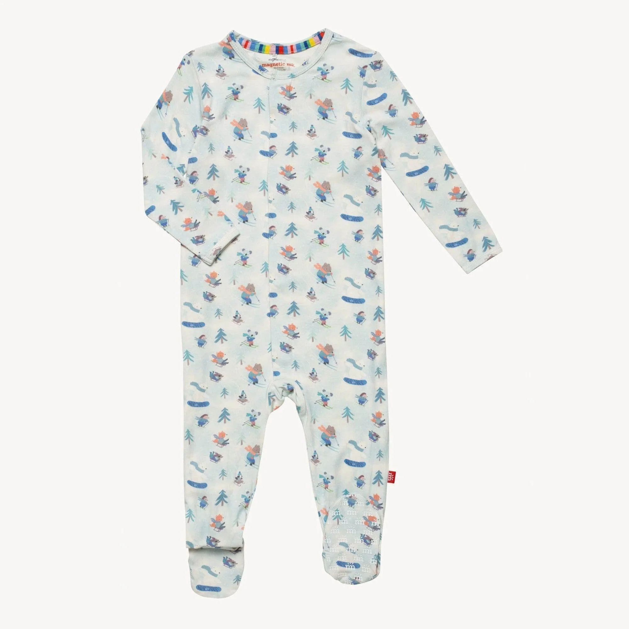 'tis the ski-son RightFit™ magnetic parent favorite footie - re-loved - Image 4